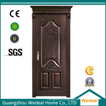 Customize Painted Black Wood/MDF Door for Houses and Villa Projects